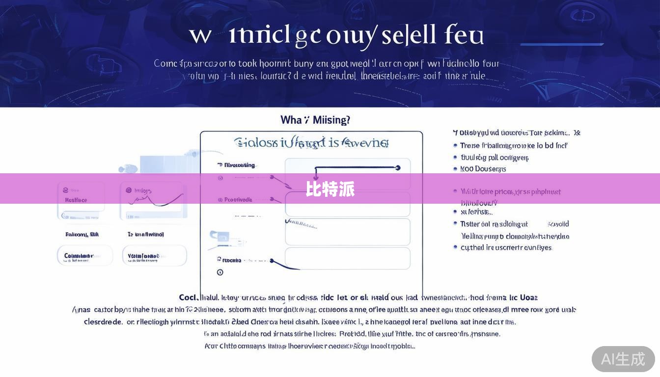 比特派一键买卖不见啥情况？原因、应对和替代方法全解析