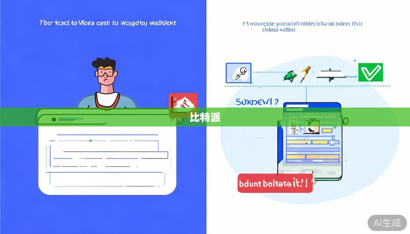 用比特派能弄到微信？别信！数字钱包的正确用法在这里