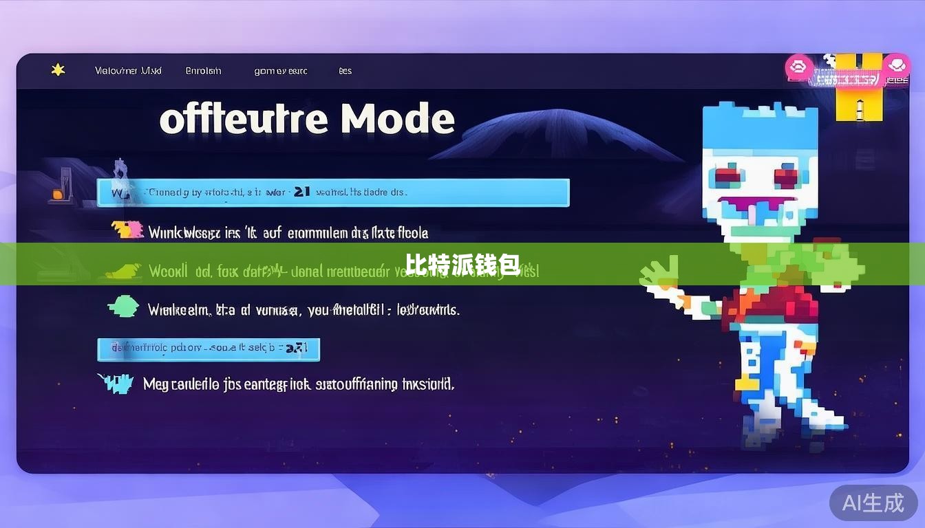 比特派老显示离线模式界面？别慌，这是安全保护，教你正确联网转账